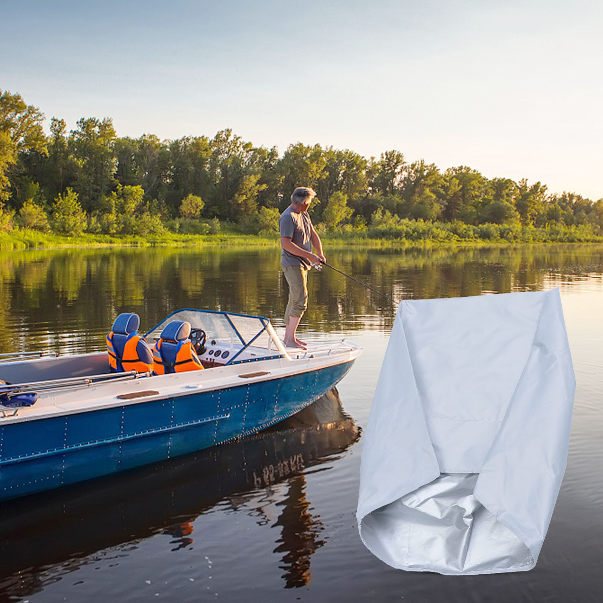 Pokrowiec na siedzenie łodzi,  – Fishing Boat Seat recenzja i cena